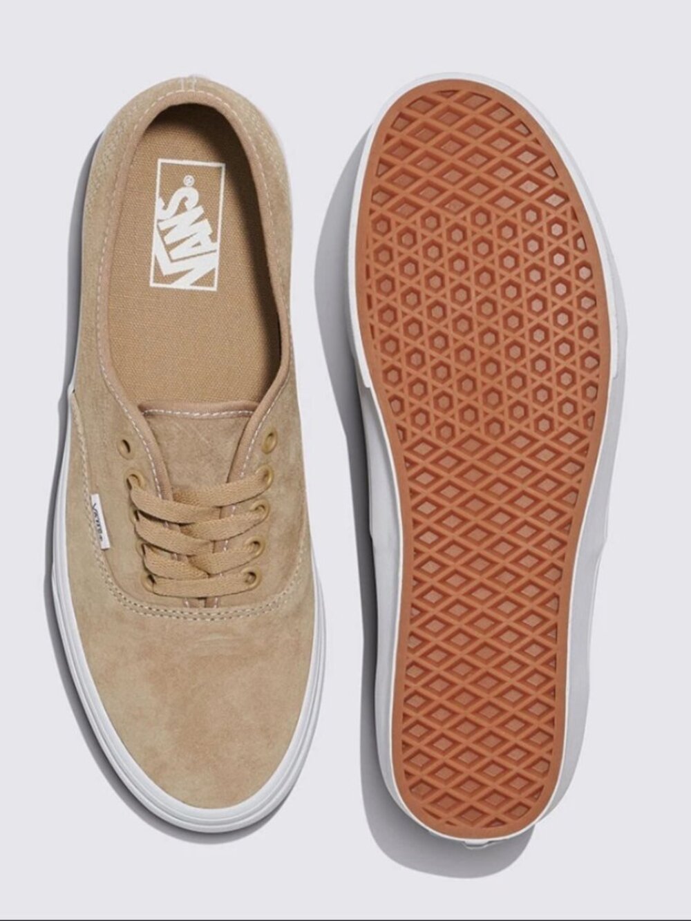 Vans Authentic Pig Suede Shoes Sneakers in Incense Size 8